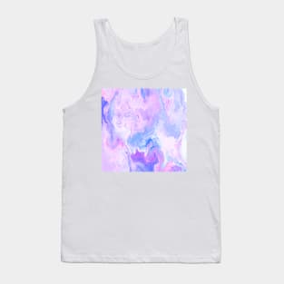 Flowing Lavender Marble Tank Top